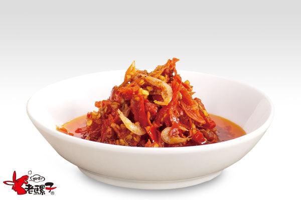 LAOLUOZI DRIED SHRIMP SAUCE SUPER HOT 240 G - Image 3